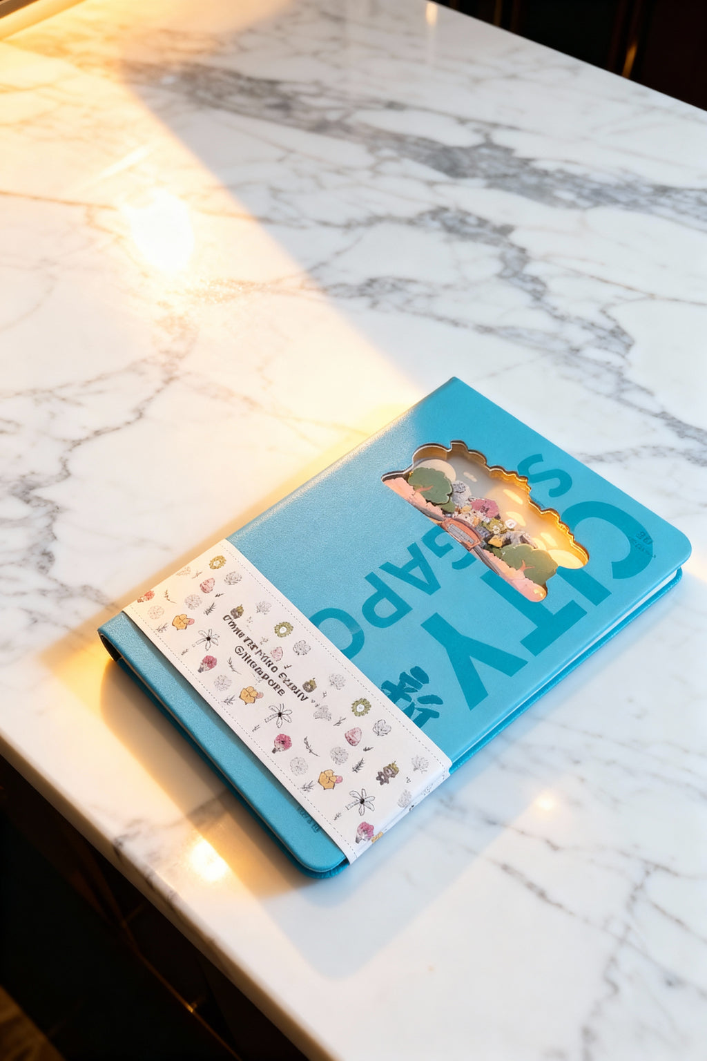 3D Paper Carving Notebook-Changi Airport