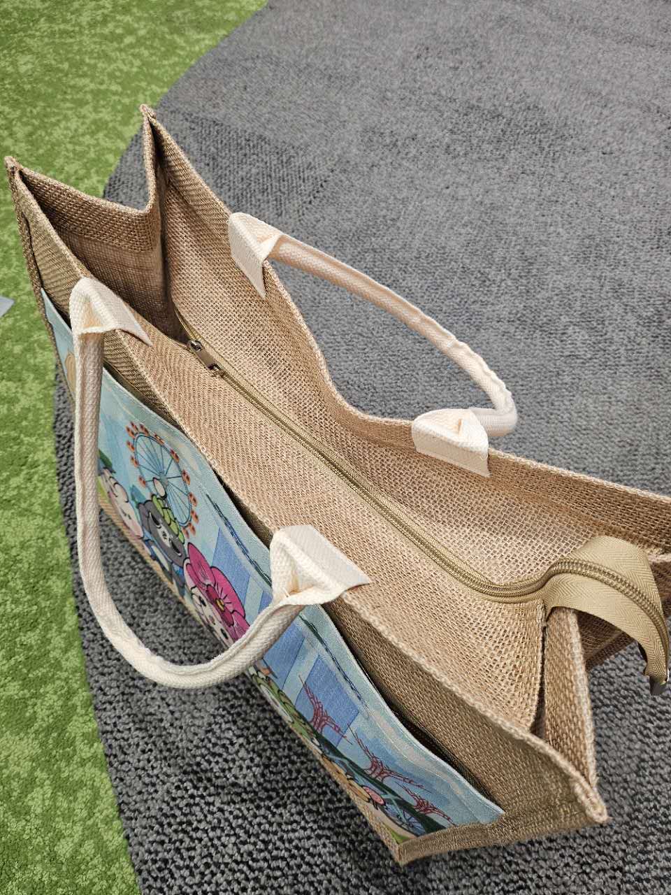 Jute Tote Bag Series-A