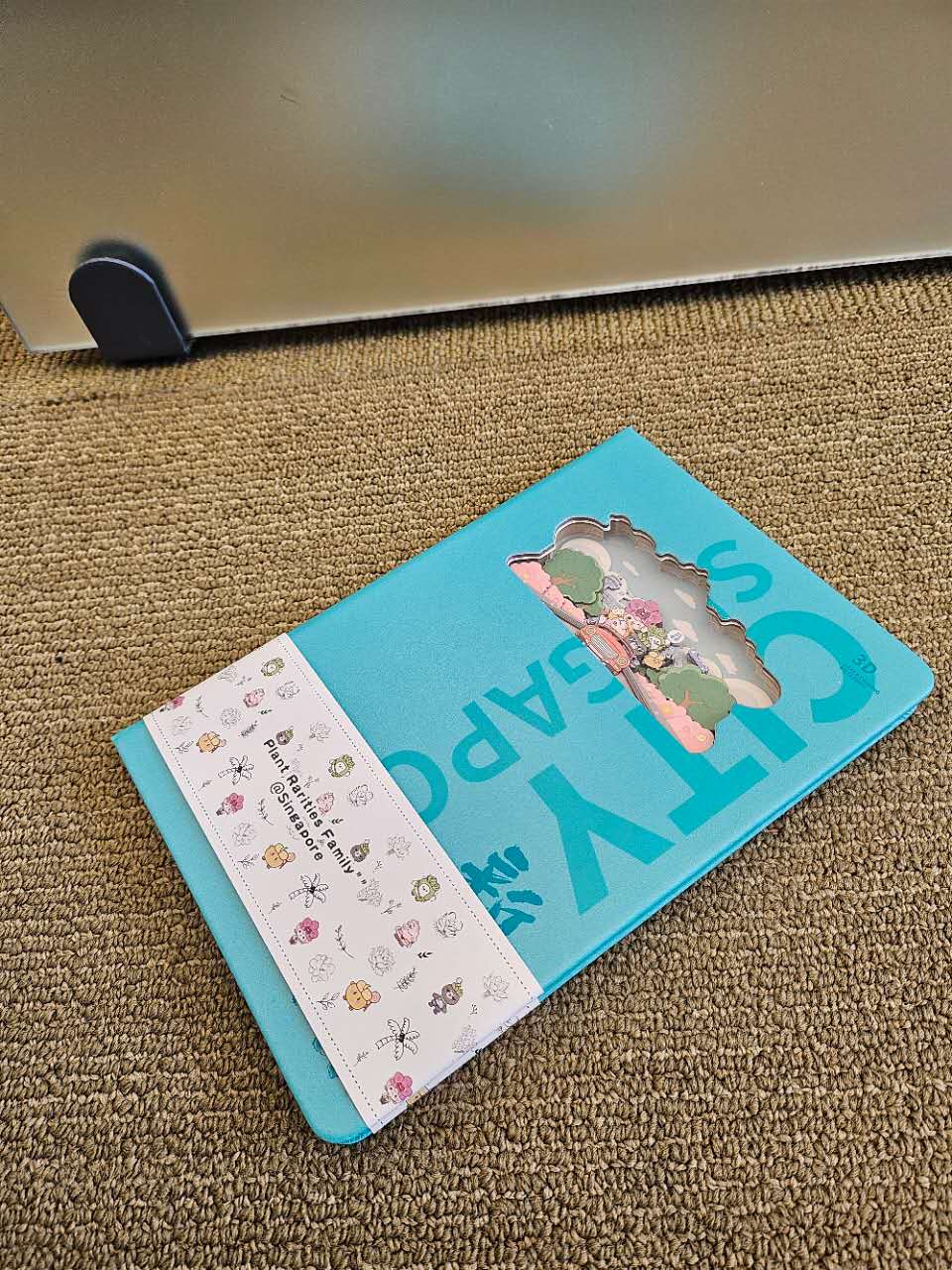 3D Paper Carving Notebook-Changi Airport