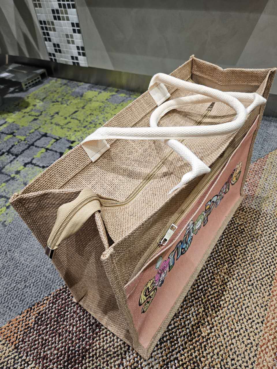 Jute Tote Bag Series-B