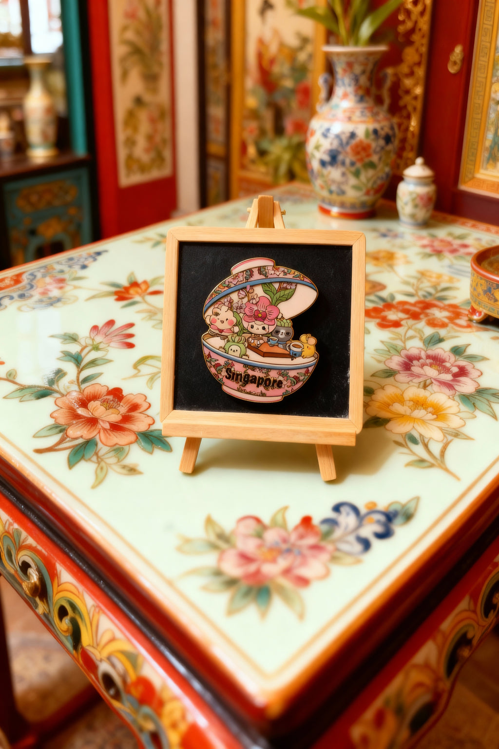 3D Metal Magnet-Teatime