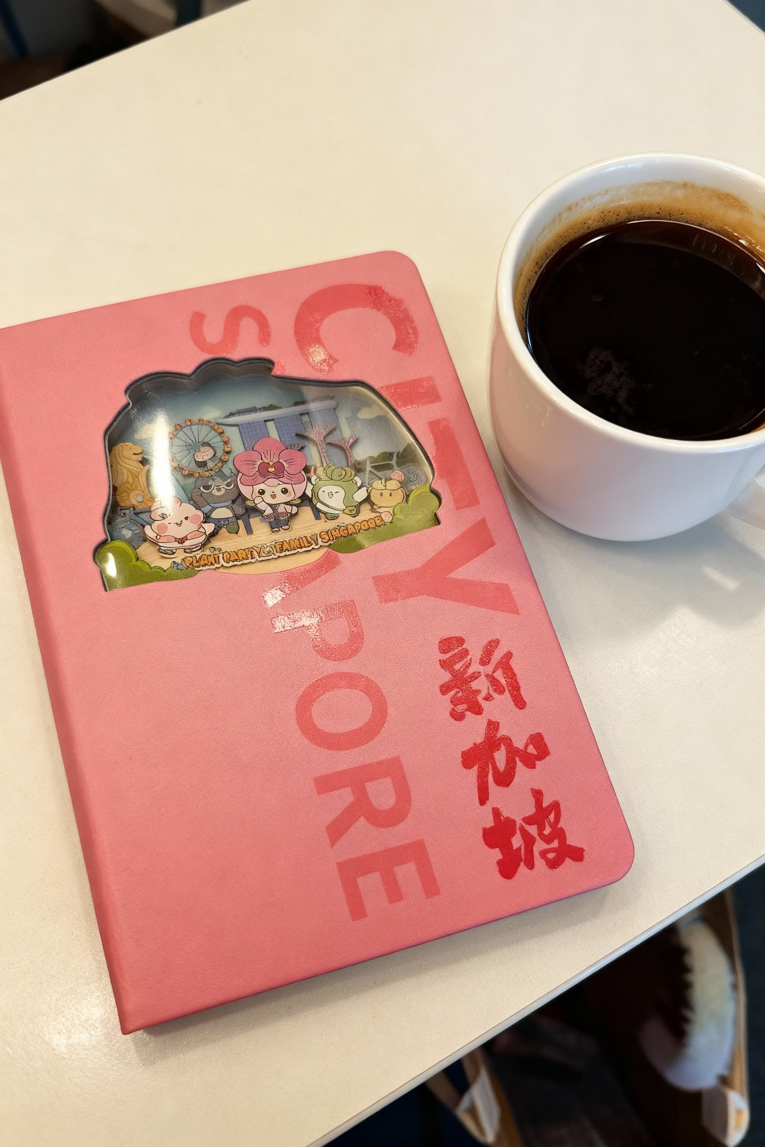 3D Paper Carving Notebook-Singapore Flyer